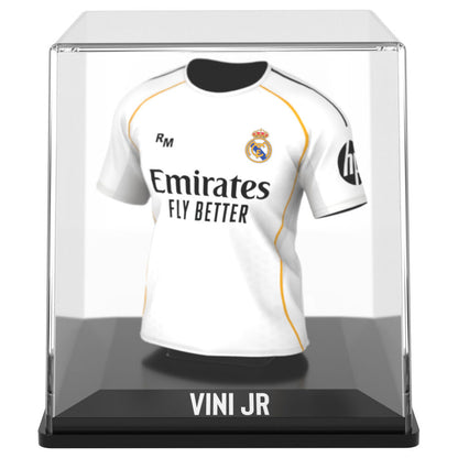 Mini figura Vini Jr e maglietta del Real Madrid