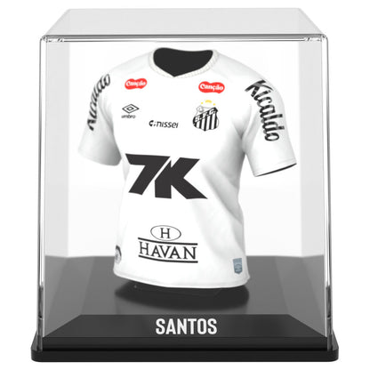 Mini statuetta di Neymar Santos con maglietta