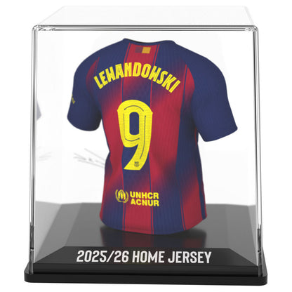 Lewandowski FC Barcelona Mini Shirt Figure