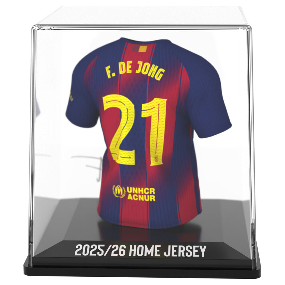 Frenkie de Jong FC Barcelone Mini chemise figurine