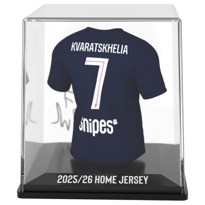 Mini figurine Kvaratskhelia maillot PSG
