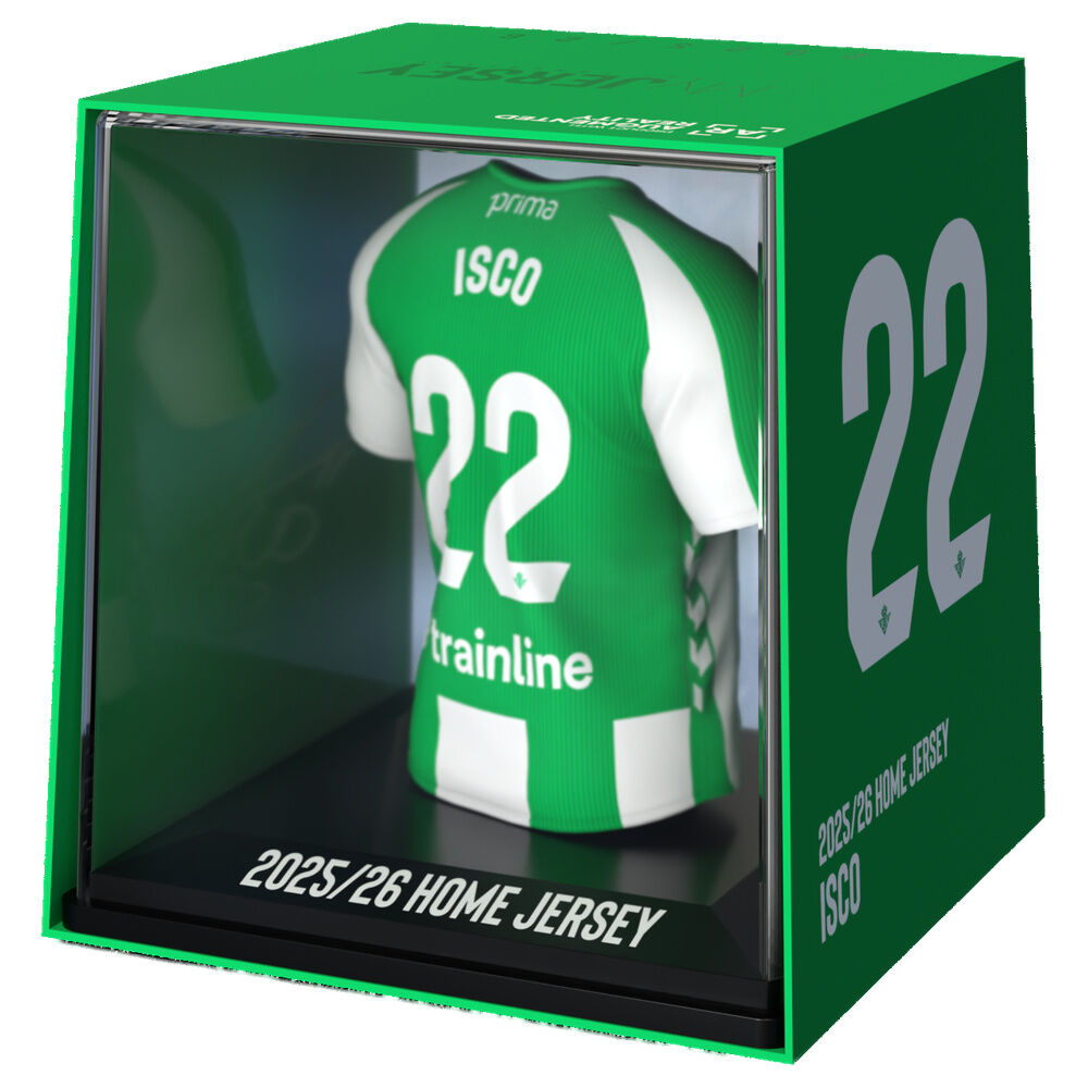 Mini figura Isco con la maglia del Real Betis