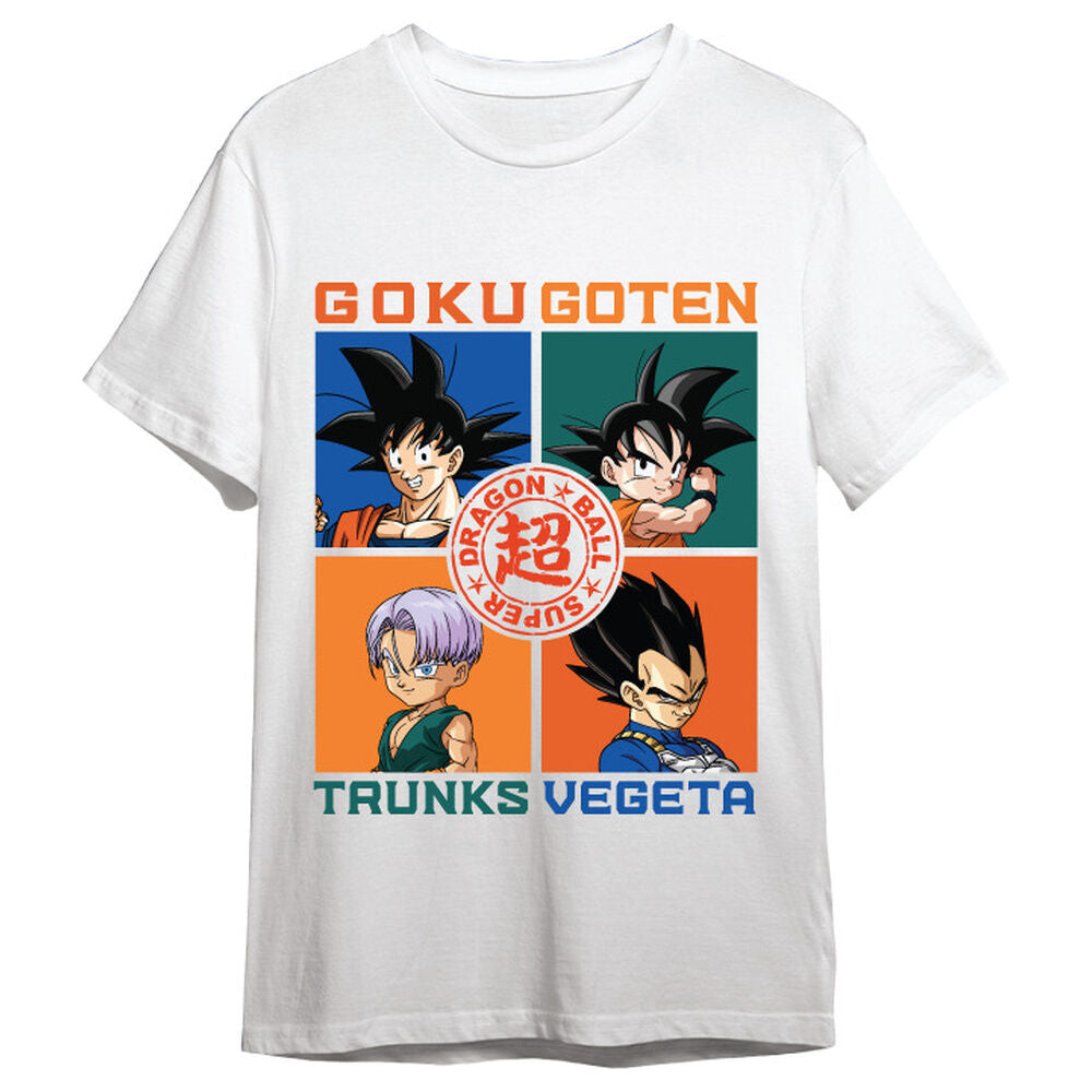 goku  goten  vegeta & trunks dragon ball super adult t shirt