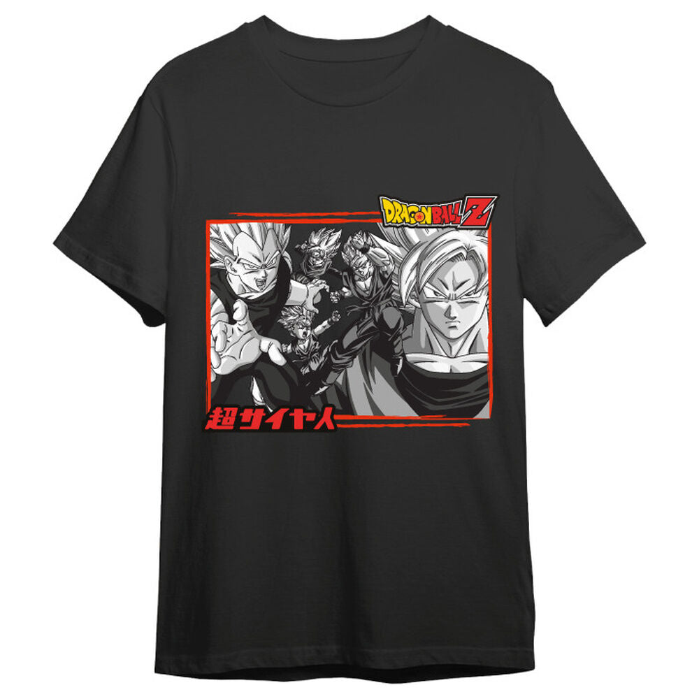 adult saiyans dragon ball z t shirt