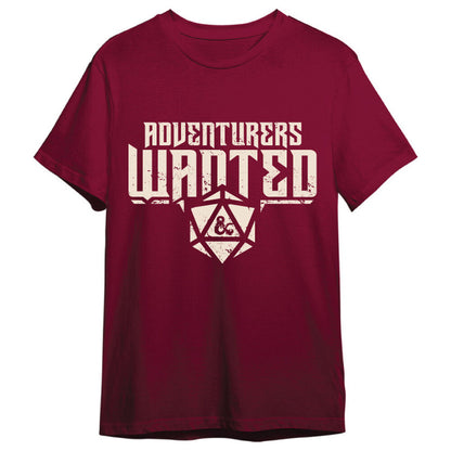 adventurers wanted dungeons & dragons adult t shirt