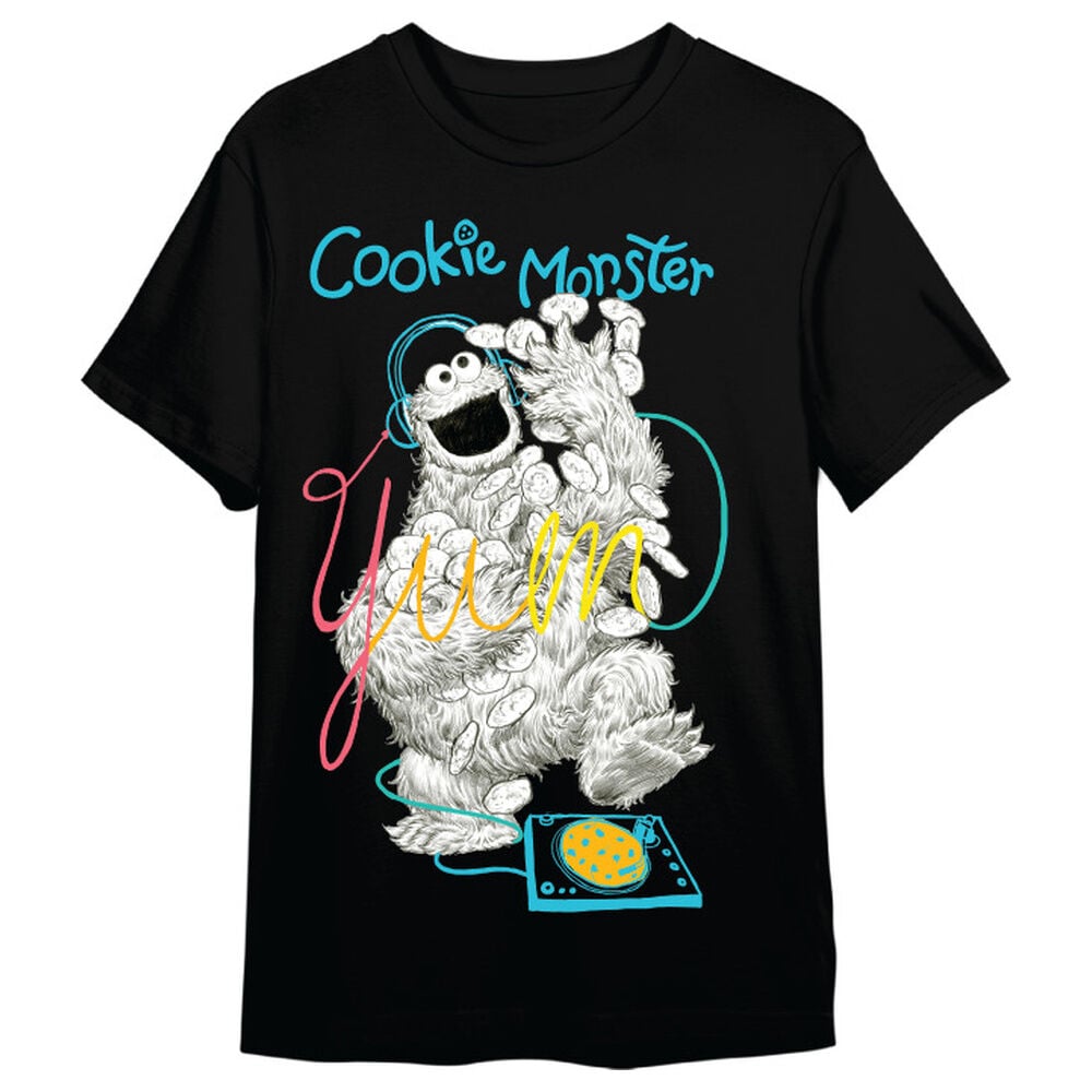 Cookie Monster Sesame Street Adult T-Shirt