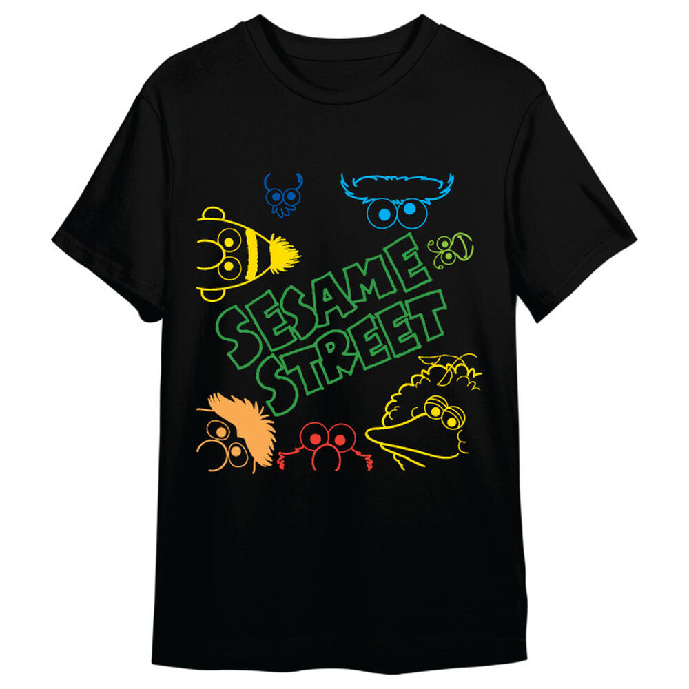 faces sesame street adult t shirt