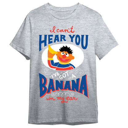 epistemological banana sesame street t shirt for adults