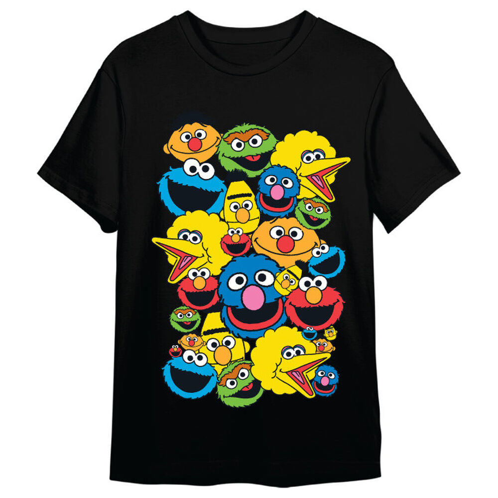 heads sesame street adult t shirt