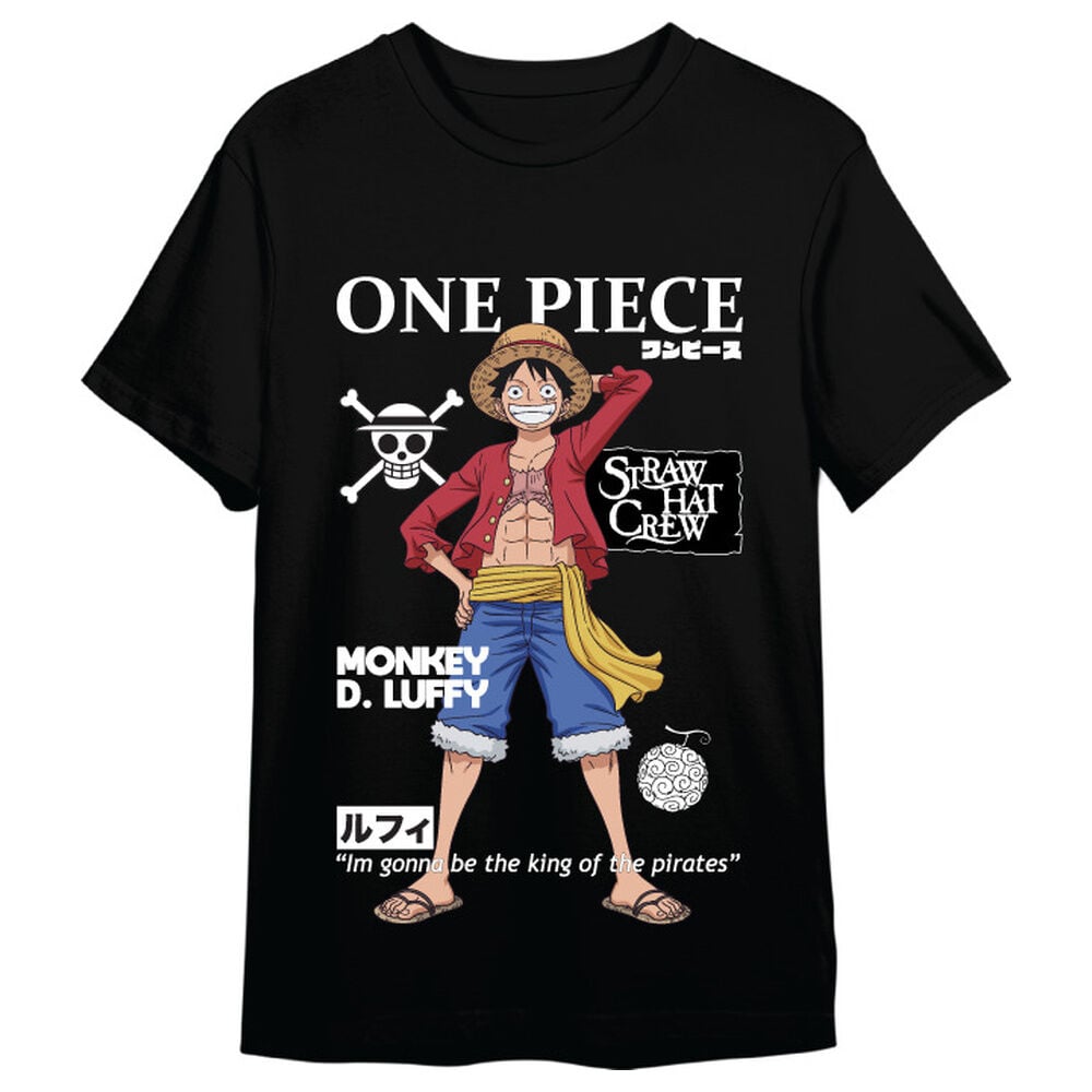 Monkey D Luffy One Piece adult t-shirt