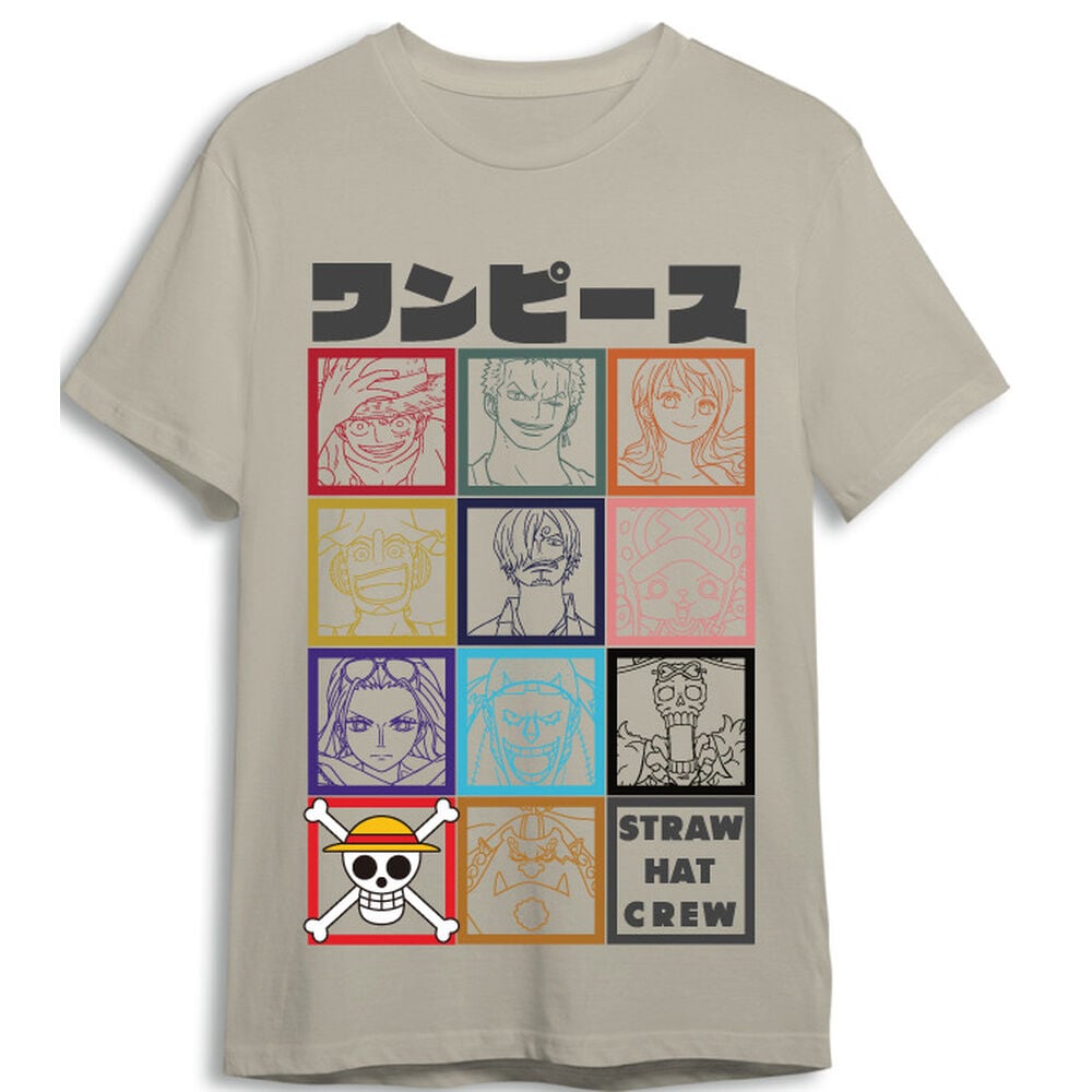 Adult Straw Hat Crew One Piece T-shirt