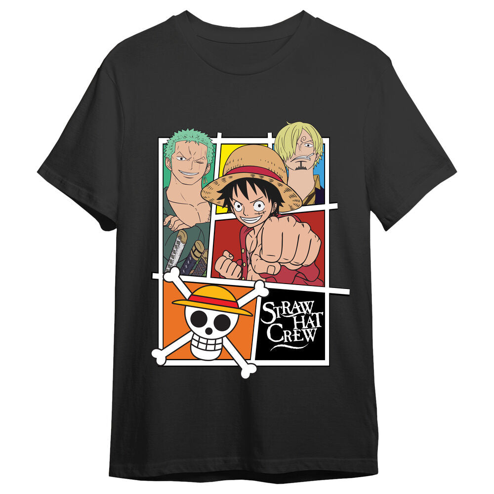 Adult Straw Hat Crew One Piece T-shirt
