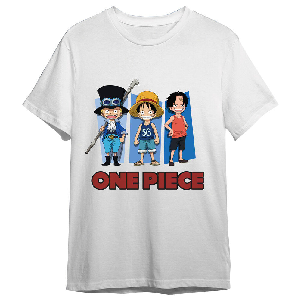 sabo  monkey d luffy & ace one piece adult t shirt