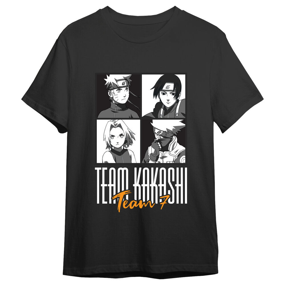 team kakashi naruto shippuden adult t shirt
