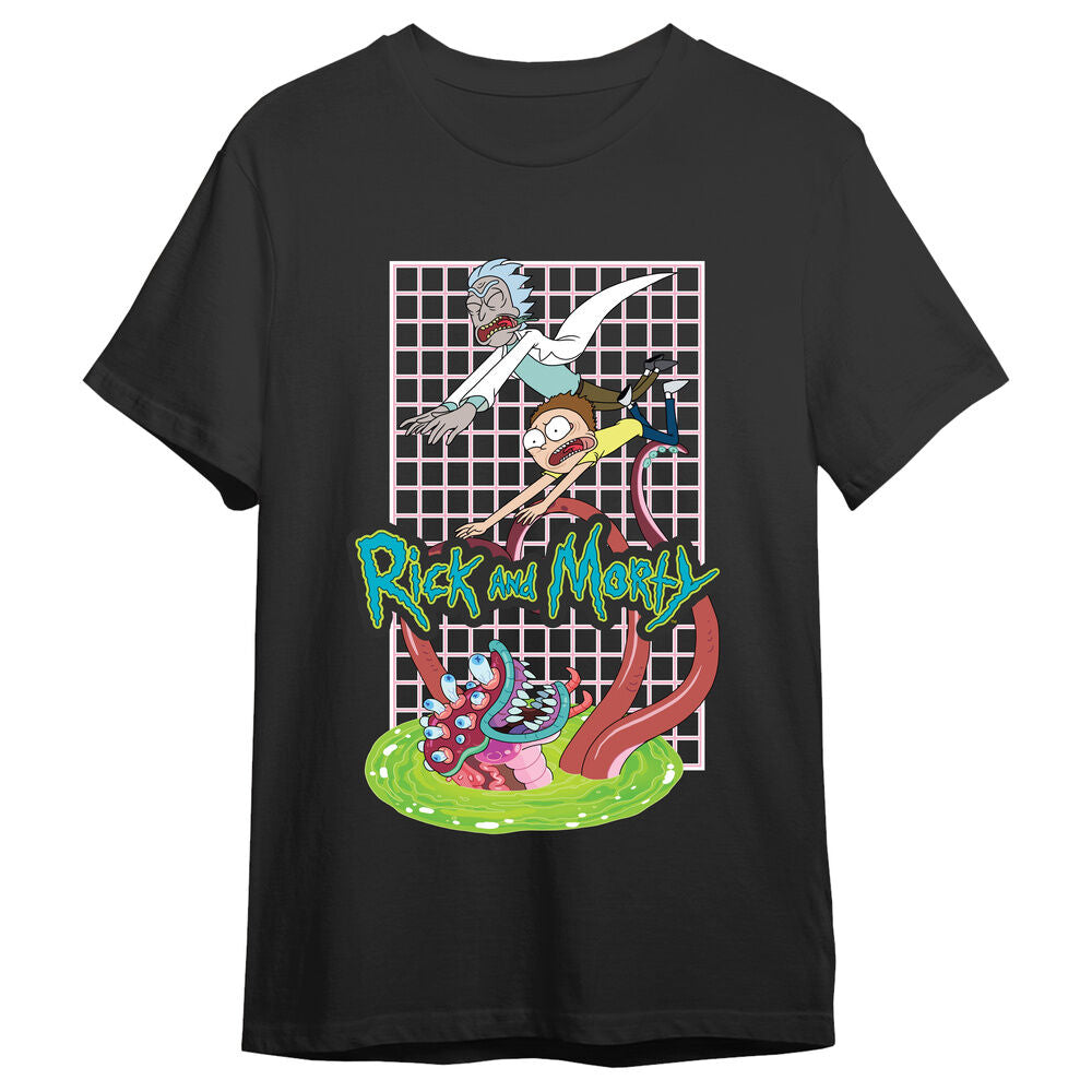 adult rick & morty monster t shirt