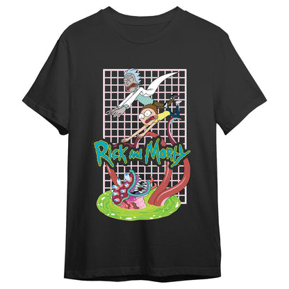 adult rick & morty monster t shirt