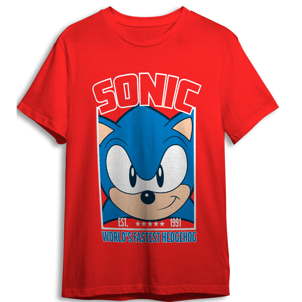 fastest sonic the hedgehog adult t shirt