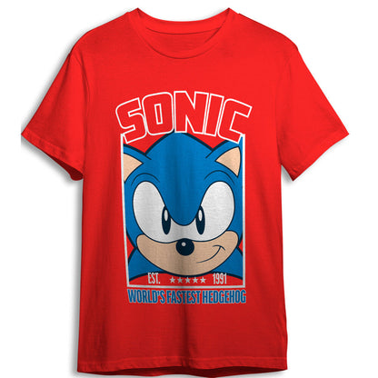 fastest sonic the hedgehog adult t shirt