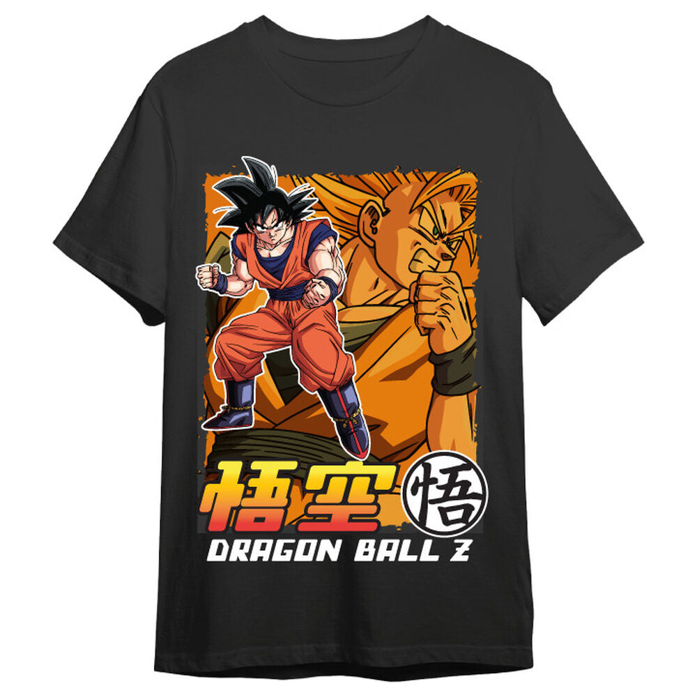 goku & goku super saiyan dragon ball z adult t shirt