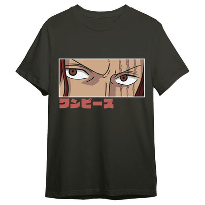 shanks eyes one piece adult t shirt