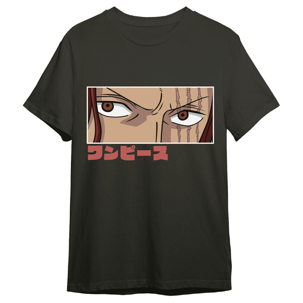 shanks eyes one piece adult t shirt