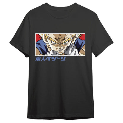 adult dragon ball z majin vegeta eyes t shirt