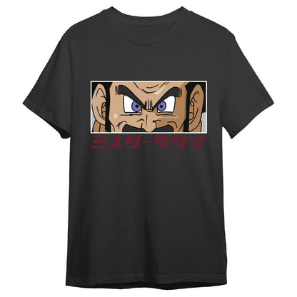 mr satan eyes dragon ball z adult t shirt
