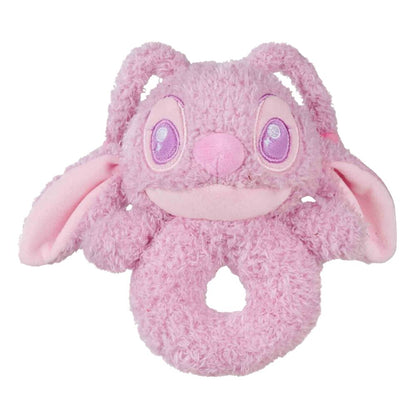 disney angel stitch plush rattle
