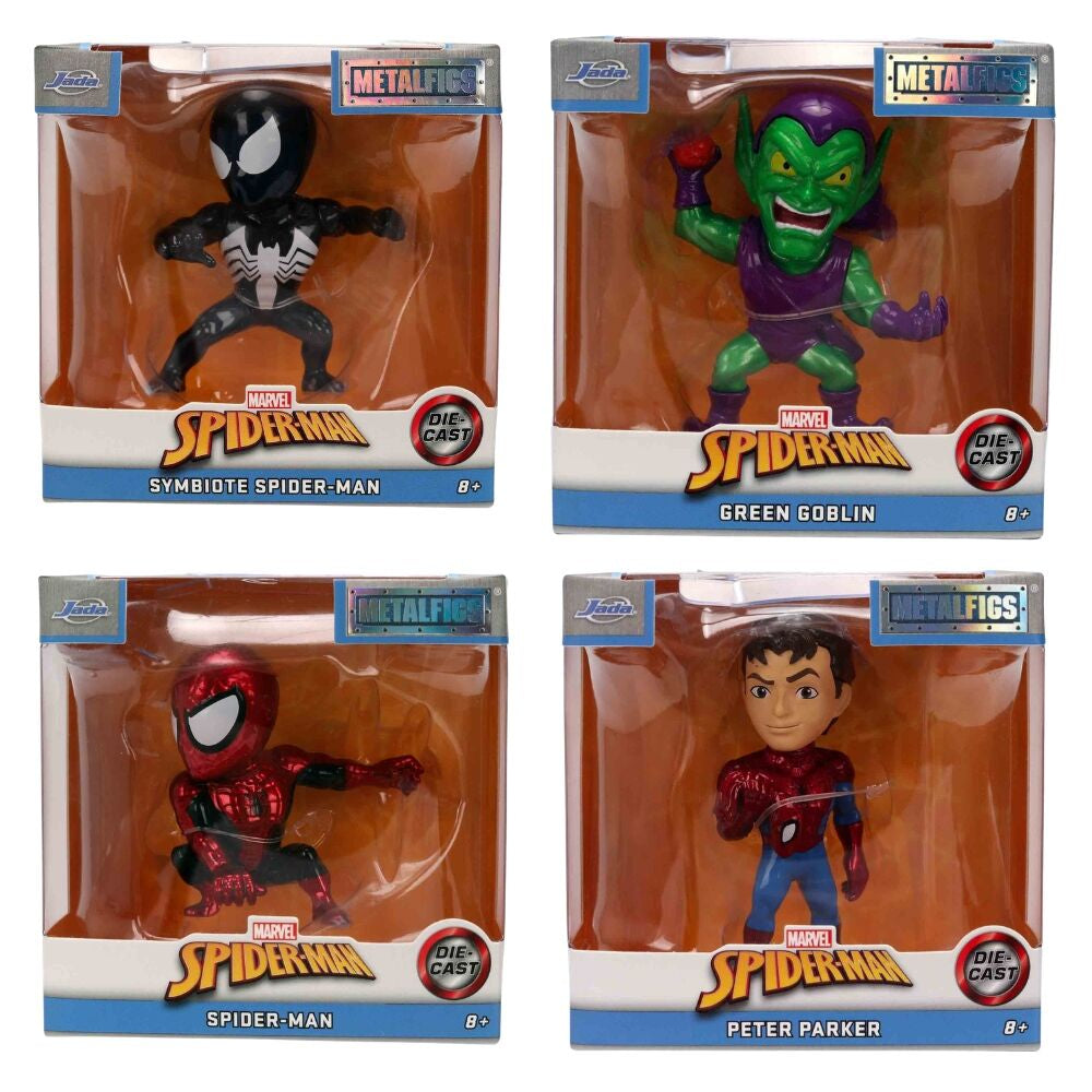 metalfigs spiderman marvel 7cm figure  assorted