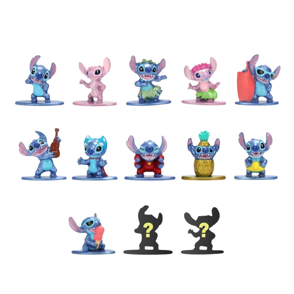 Figura surpresa do Stitch da Disney 4 cm sortida.