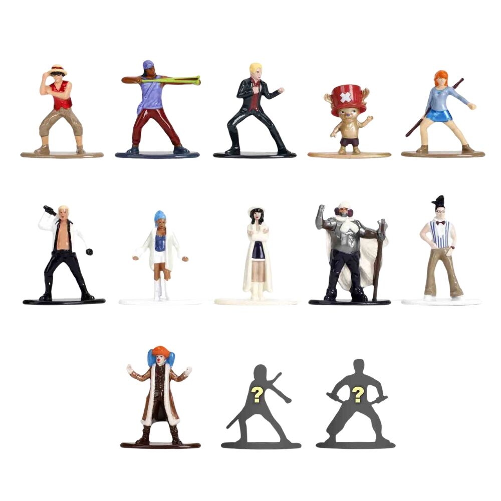 One Piece Metalfigs Surprise Figure 4cm Assorted