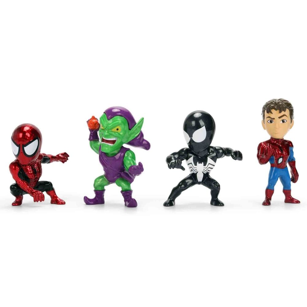 Action figure Metalfigs Spiderman Marvel da 7 cm assortite