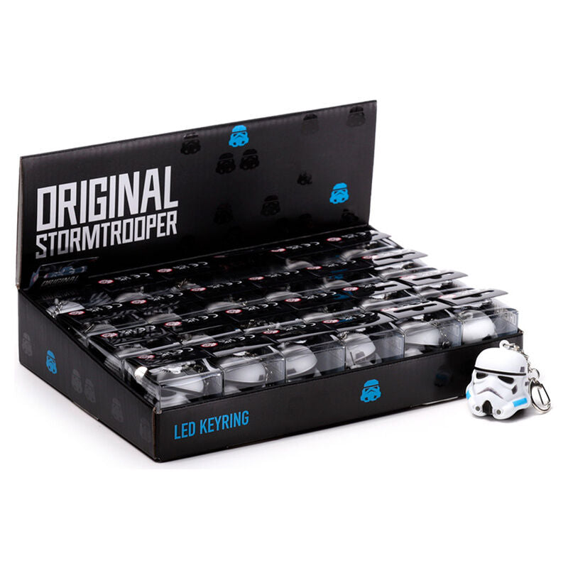 star wars stormtrooper light up keychain