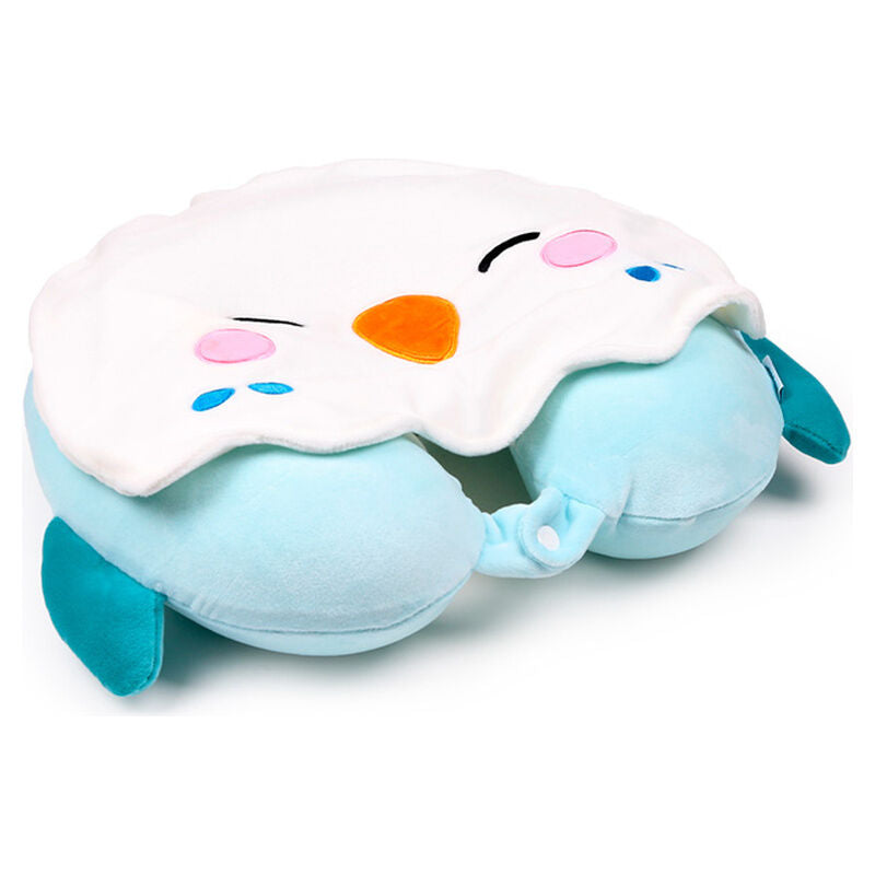 kiki the parakeet hoodeazzz hooded travel pillow