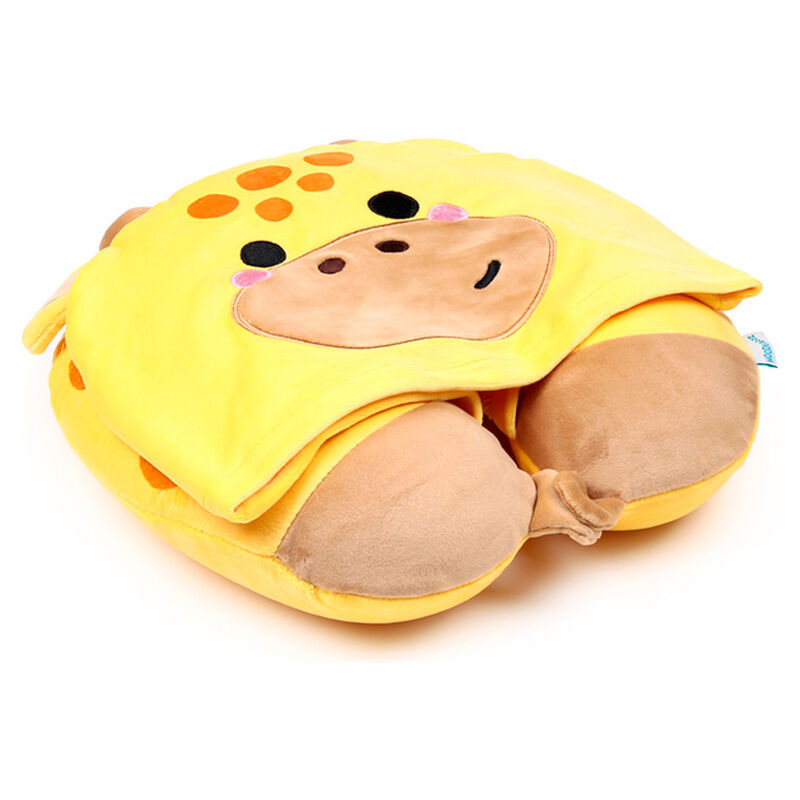 raffi the giraffe hoodeazzz hooded travel pillow