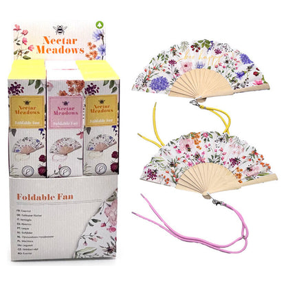 assorted bees and nectar fan