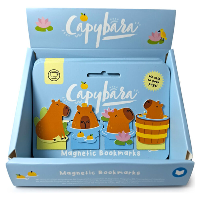 capybara bookmark set assortment