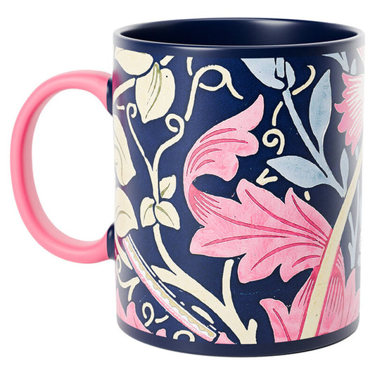 william morris flower mug 300ml