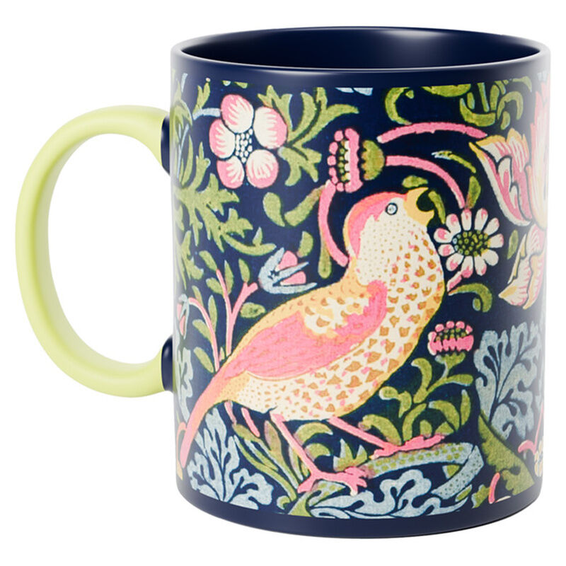 william morris bird mug 300ml