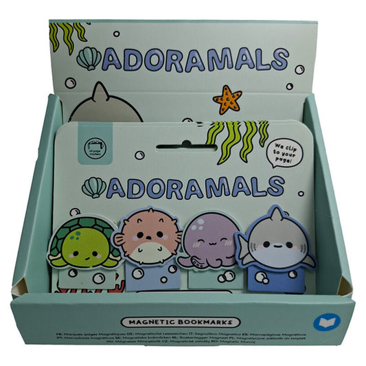 adorable animals bookmark set