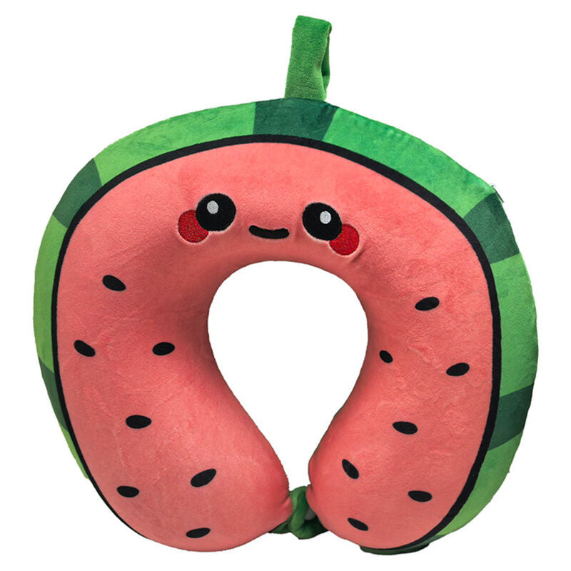 wool travel pillow watermelon foodiemals relaxeazzz