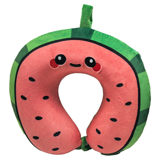 wool travel pillow watermelon foodiemals relaxeazzz