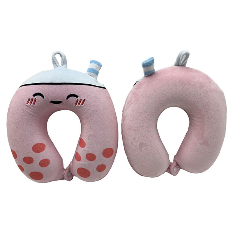 foodiemals relaxeazzz bubble tea travel pillow