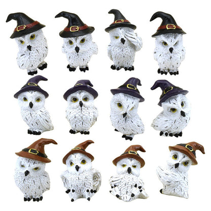magical owl wise figure (assorted)