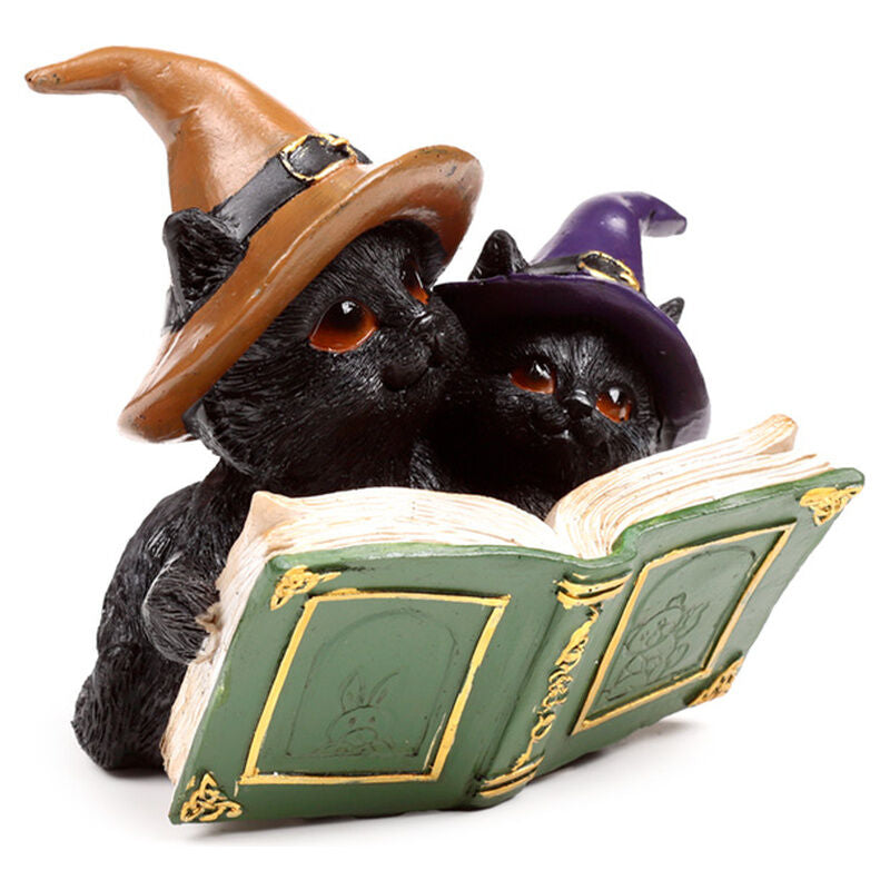 Black Cat Witch Figures Assorted