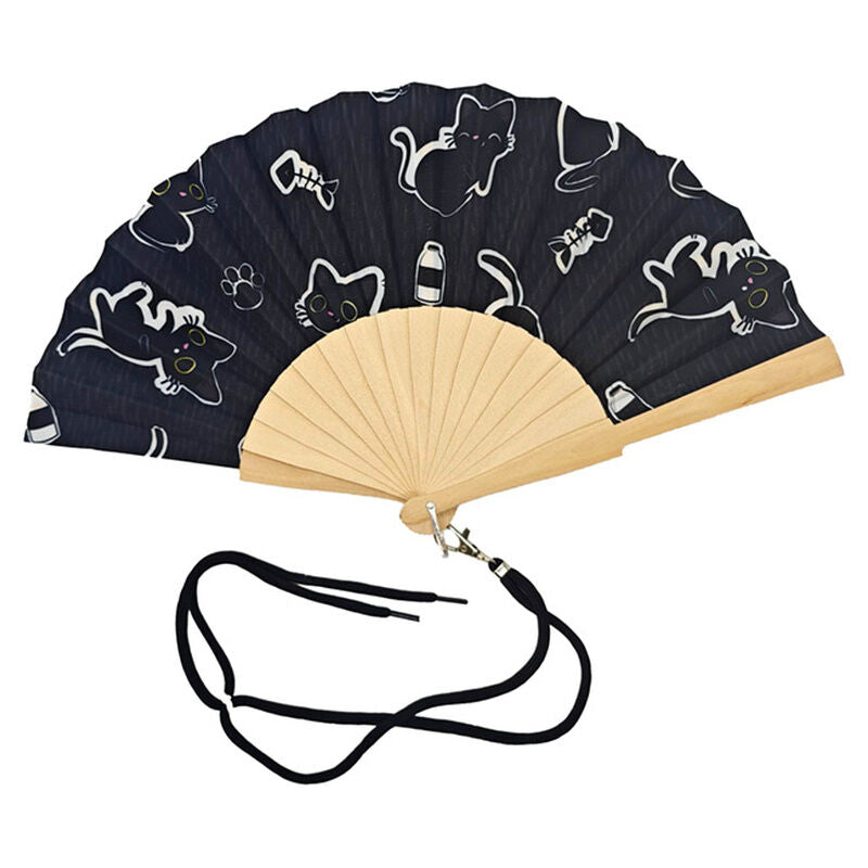 Assorted Black Cat Fan