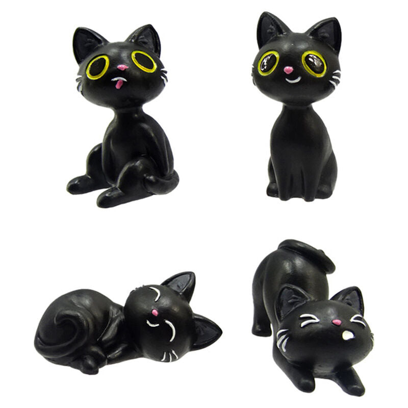 Amuleto de Gato Preto Sortido em Caixa