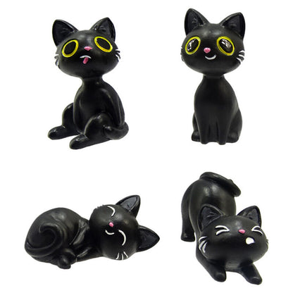 Amuleto de Gato Preto Sortido em Caixa