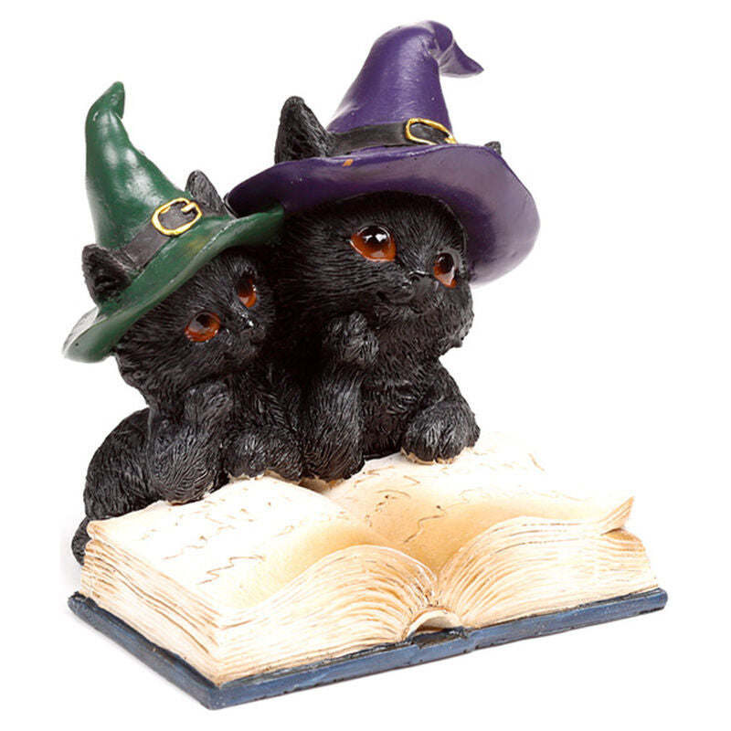 Black Cat Witch Figures Assorted