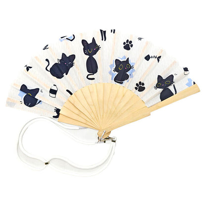 Assorted Black Cat Fan